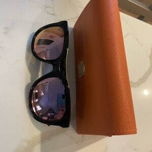 TORY BURCH Tortoise Sunglasses with Case
